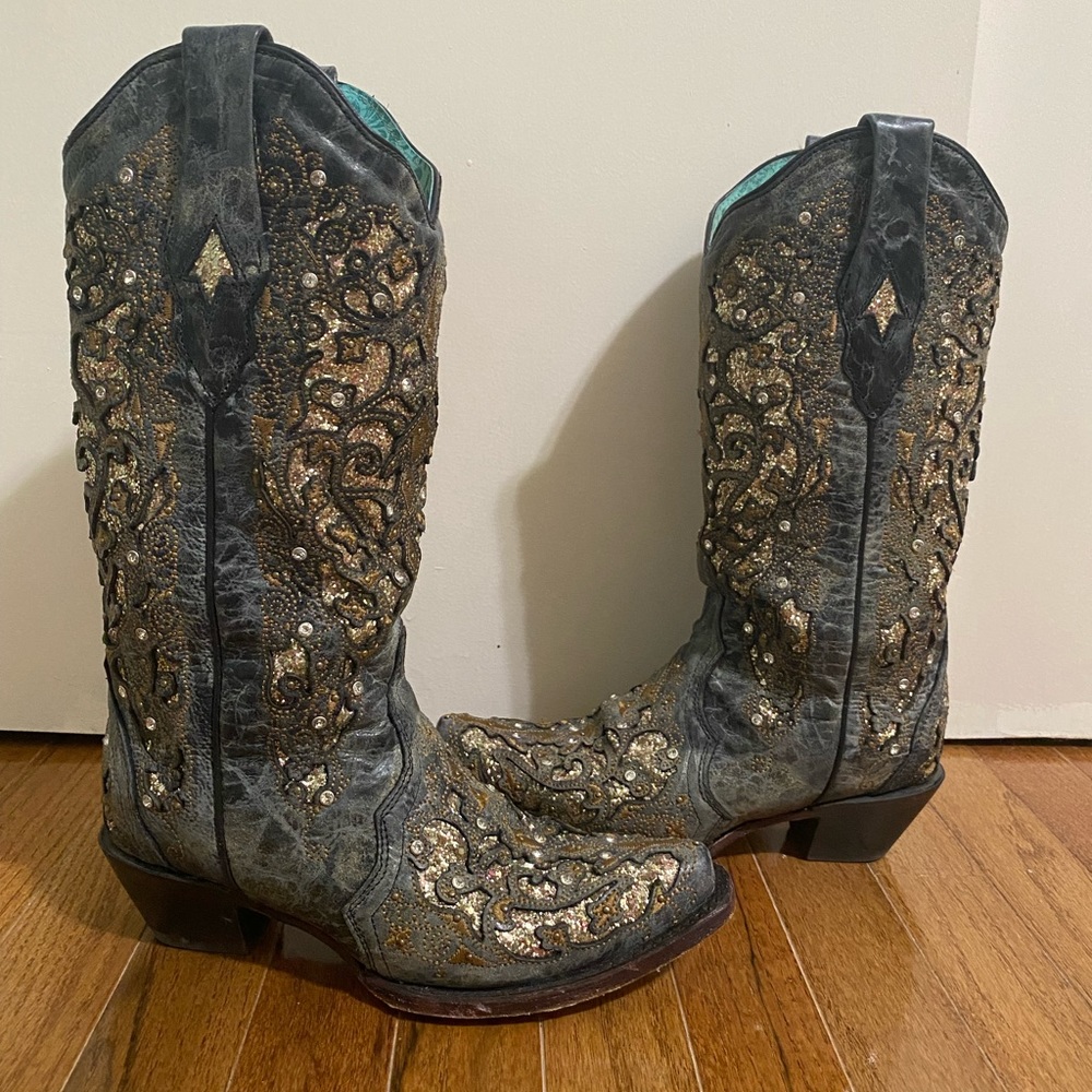 CORRAL GLITTER BOOTS